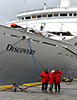 Discovery ready to board